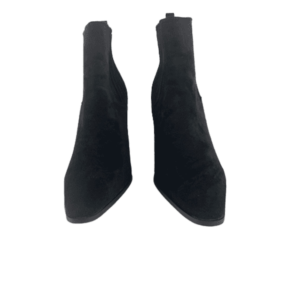 Azalea Wang women's black suede boots size 10